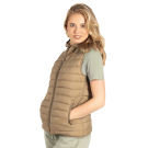 Liberty hood vest W svetlo braon  2
